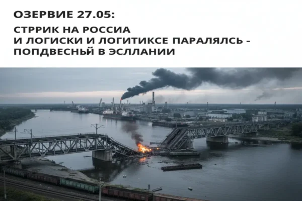 Огляд 27.05: Удар по Росії та параліч логістики – наслідки ескалації