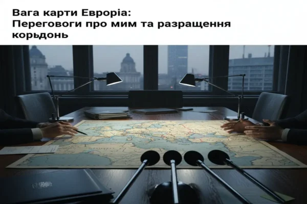 **Вага карти Європи: Переговори про мир та розширення кордонів**
