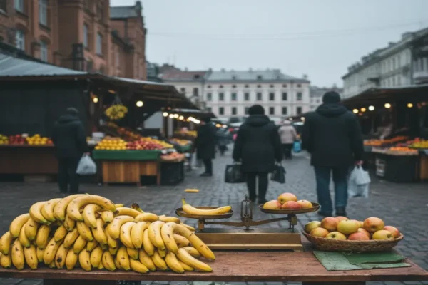 **Овочевий парадокс: банани в Україні обійшли яблука за ціною**